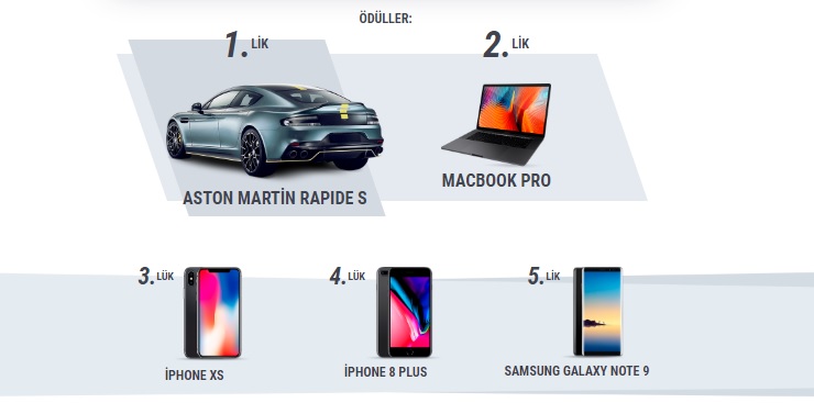 1xbet şampiyonlar ligine özel ödüller veriyor