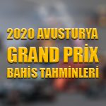 2020 Avusturya Grand Prix bahis tahminleri