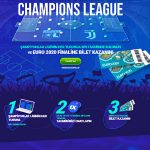 1xbet'te Euro 2020 Final bileti kazanın